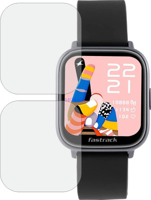 MOBART Edge To Edge Screen Guard for FASTRACK REFLEX VYBE(Pack of 2)
