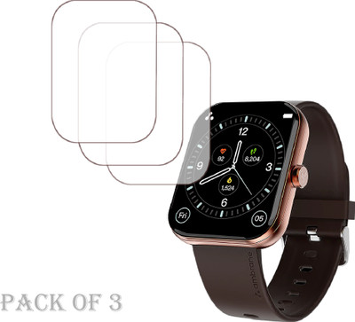 EJZATI Edge To Edge Screen Guard for AMBRANE WISE EON MAX SMARTWATCH(Pack of 3)