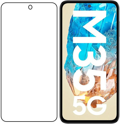 Tuch Edge To Edge Screen Guard for SAMSUNG GALAXY M35 Smart Mobile Plastic And Fiber Impossible Flexible Tempered Glass SAMSUNG GALAXY M35(Pack of 1)