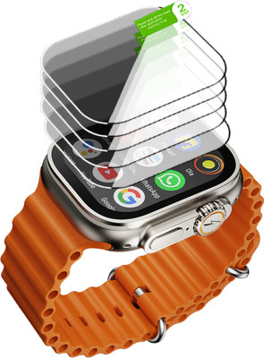 daffin Edge To Edge Screen Guard for Fire_Boltt_4G_Pro Smartwatch(Pack of 5)
