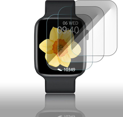 FCS Edge To Edge Screen Guard for Fire-Boltt Ninja Pro Smartwatch | Pack of 3(Pack of 3)