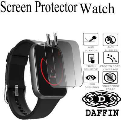 daffin Edge To Edge Screen Guard for boAt Xtend Talk(Pack of 2)