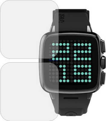 TELTREK Edge To Edge Screen Guard for INTEX IRIST SMARTWATCH(Pack of 2)