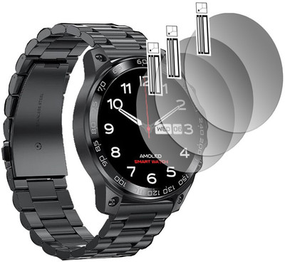 DOUMOF Edge To Edge Screen Guard for FIRE BOLTT Dagger Luxe SCREEN GUARD(Pack of 3)