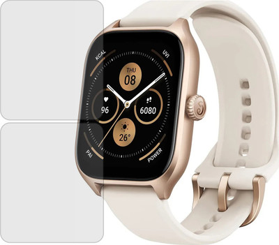 TELTREK Edge To Edge Screen Guard for Amazfit GTS 4(Pack of 2)