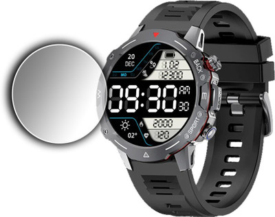 Aleena Edge To Edge Screen Guard for FIRE BOLTT GRENADE SMARTWATCH 0.396(Pack of 1)