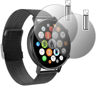 Aleena Edge To Edge Screen Guard for Aeofit Alpha SMARTWATCH 0.765(Pack of 2)