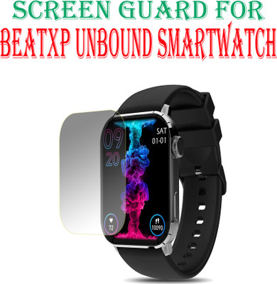 EJZATI Edge To Edge Screen Guard for BEATXP UNBOUND SMARTWATCH(Pack of 1)