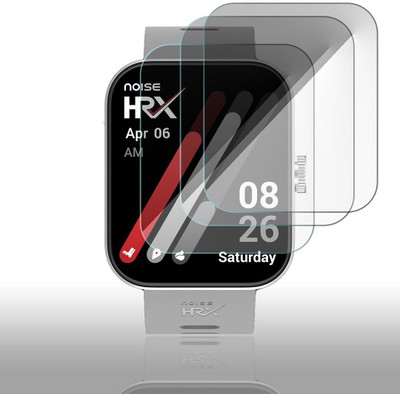 Enlinea Edge To Edge Screen Guard for Noise Colorfit X Fit 2 Fitness Tracker(Pack of 2)