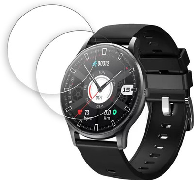SOMTONE Edge To Edge Screen Guard for Vikfit Gear Pro 15 Days Life 1.28 inch SMARTWATCH SCREEN GUARD(Pack of 2)