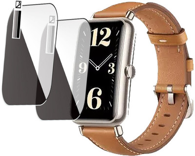 daffin Edge To Edge Screen Guard for HUAWEI WATCH FIT 2(Pack of 2)
