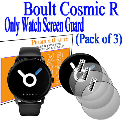 daffin Edge To Edge Screen Guard for Boult Cosmic R(Pack of 3)