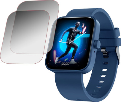 EJZATI Edge To Edge Screen Guard for CROSSBEATS IGNITE SPECTRA PLUS SMARTWATCH(Pack of 2)