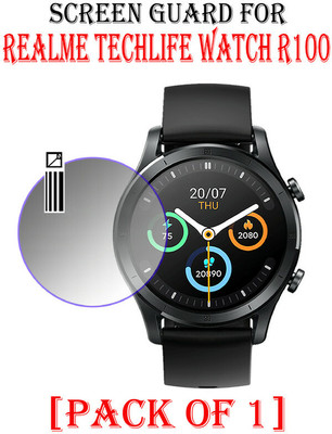 hirdesh Edge To Edge Screen Guard for Realme TechLife Watch R100(Pack of 1)