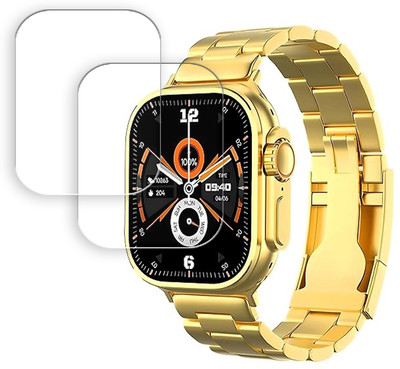 ARBAN Edge To Edge Screen Guard for PunnkFunnk gold watch Smart Watch 2.09 inch SMARTWATCH SCREEN GUARD(Pack of 2)