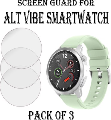 EJZATI Edge To Edge Screen Guard for ALT VIBE SMARTWATCH(Pack of 3)