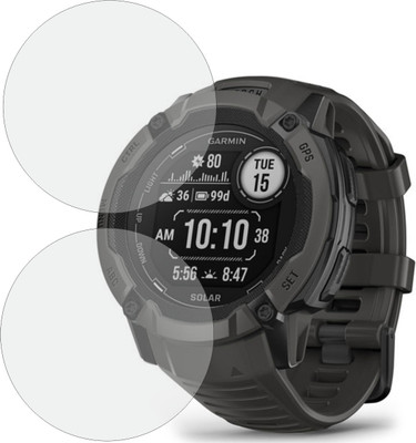 Fasheen Edge To Edge Screen Guard for Garmin Instinct 2X Solar Tactical Edition(Pack of 2)