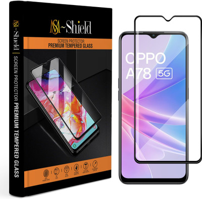 MS-Shield Edge To Edge Screen Guard for OPPO A78 5G(Pack of 1)