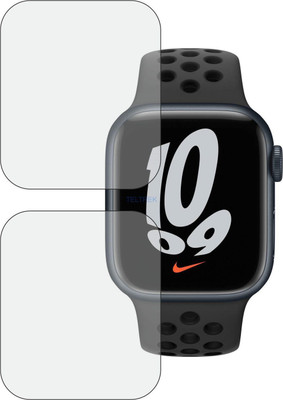 TELTREK Edge To Edge Screen Guard for APPLE WATCH SERIES 7 45 mm GPS PLUS CELLULAR(Pack of 2)