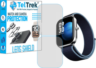 TELTREK Edge To Edge Screen Guard for Fire Boltt Ninja Call Pro Max Nyluxe(Pack of 2)