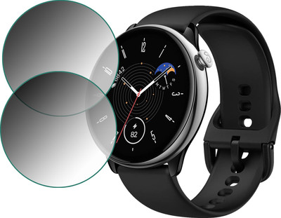 EJZATI Edge To Edge Screen Guard for AMAZFIT GTR MINI SMARTWATCH(Pack of 2)