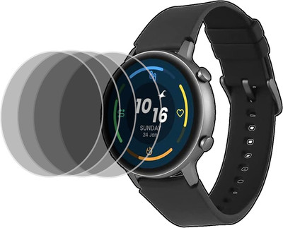 daffin Edge To Edge Screen Guard for fastrack reflex play plus(Pack of 4)