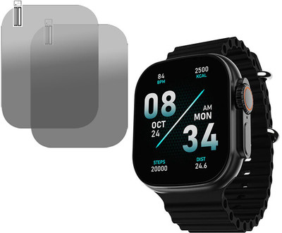 hirdesh Edge To Edge Screen Guard for Boat Wave Glory(Pack of 2)