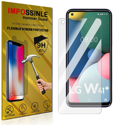 FCS Edge To Edge Screen Guard for LG W41 Plus Front (Glossy)(Pack of 1)