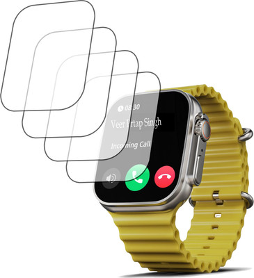 EJZATI Edge To Edge Screen Guard for BOULT CROWN SMARTWATCH, SCREEN GUARD(Pack of 4)