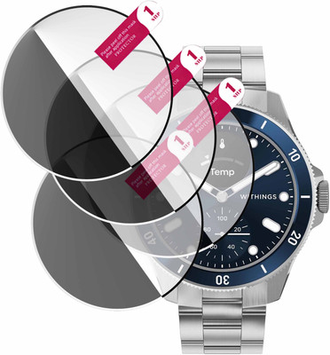 daffin Edge To Edge Screen Guard for Withings ScanWatch Nova(Pack of 4)