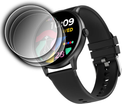 DOUMOF Edge To Edge Screen Guard for Fire Boltt Ninja Talk SMARTWATCH(Pack of 3)