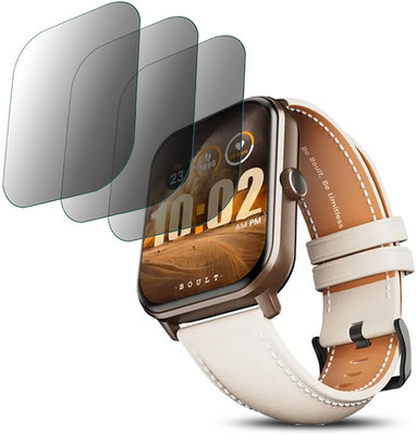 DOUMOF Edge To Edge Screen Guard for Boult Drift Plus SMARTWATCH SCREEN(Pack of 3)