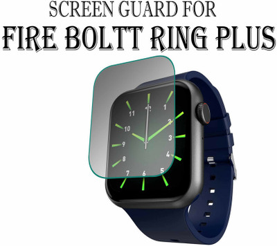 YCHROZE Edge To Edge Screen Guard for Fire-Boltt Ring Plus 1.91(Pack of 1)