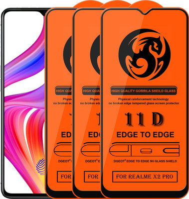 HQ Protection Edge To Edge Screen Guard for Realme X2 Pro(Pack of 3)