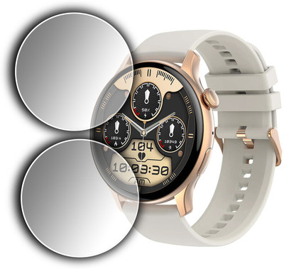 hirdesh Edge To Edge Screen Guard for Pebble Spectra Pro 1.43(Pack of 2)