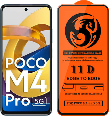 HQ Protection Edge To Edge Screen Guard for Poco M4 Pro 5G(Pack of 1)