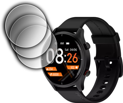 EJZATI Edge To Edge Screen Guard for NOISE NOISEFIT TWIST SMARTWATCH(Pack of 3)
