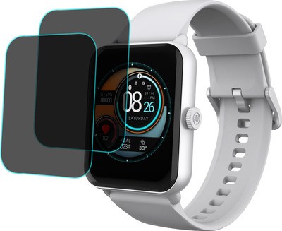 ejzatex Edge To Edge Screen Guard for NOISE COLORFIT ICON 2 VISTA SMARTWATCH(Pack of 2)