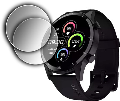 EJZATI Edge To Edge Screen Guard for NOISE NOISEFIT CREW SMARTWATCH(Pack of 2)