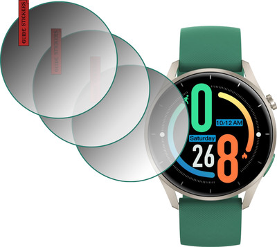 EJZATI Edge To Edge Screen Guard for NOISE NOISEFIT CREW SMARTWATCH(Pack of 3)