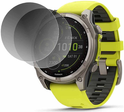 HIDEOUS Edge To Edge Screen Guard for Garmin Fenix 8 Solar(Pack of 2)