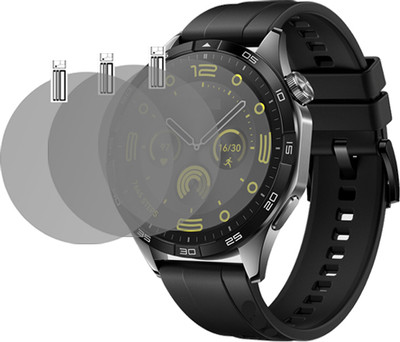 YCHROZE Edge To Edge Screen Guard for Huawei Watch GT 4 46mm(Pack of 3)