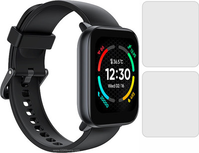 TELTREK Edge To Edge Screen Guard for Realme TechLife Watch S100(Pack of 2)