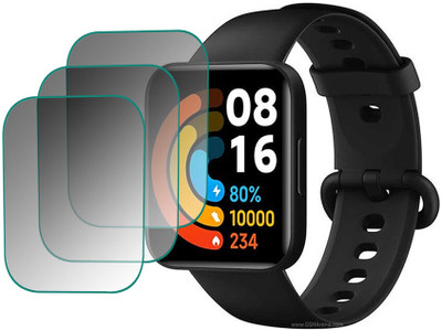 YCHROZE Edge To Edge Screen Guard for POCO WATCH(Pack of 3)
