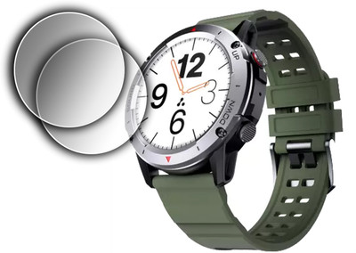 EJZATI Edge To Edge Screen Guard for AMBRANE WISE CREST SMARTWATCH(Pack of 2)
