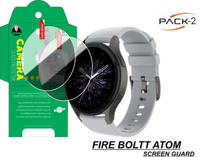 Olonga Edge To Edge Screen Guard for FIRE BOLTT ATOM(Pack of 2)