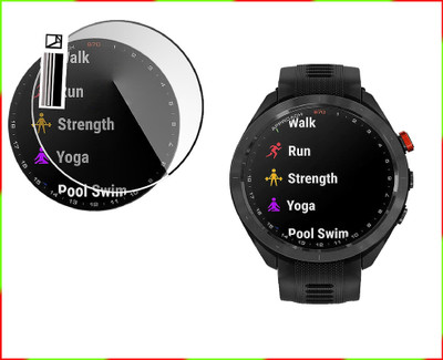 HIDEOUS Edge To Edge Screen Guard for GARMIN APPROACH S70(Pack of 1)