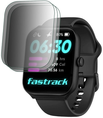 YCHROZE Edge To Edge Screen Guard for Fastrack Limitless FS1(Pack of 3)