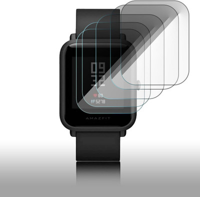 Enlinea Edge To Edge Screen Guard for Amazfit BIP(Pack of 5)