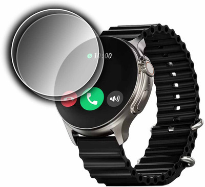 DOUMOF Edge To Edge Screen Guard for Boult CrownR Pro SMARTWATCH(Pack of 2)